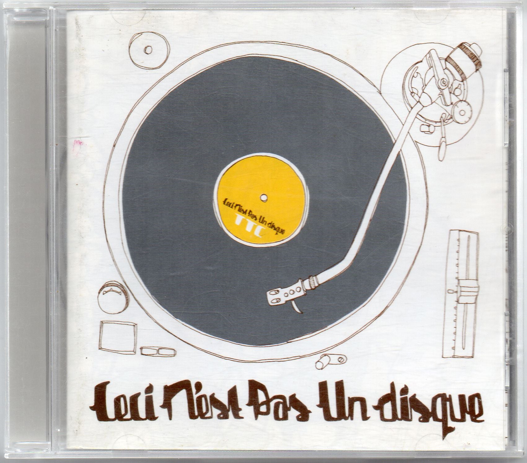 Ceci N'est Pas Un Disque - TTC (CD) Front