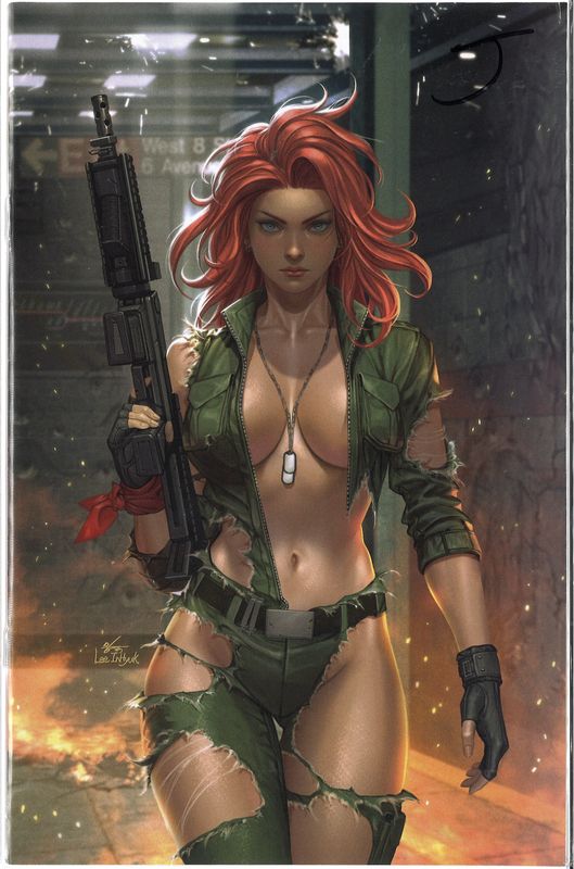Heat Seeker: Exposed - A Gun Honey Series #2 - Virgin Variant By Inhyuk Lee