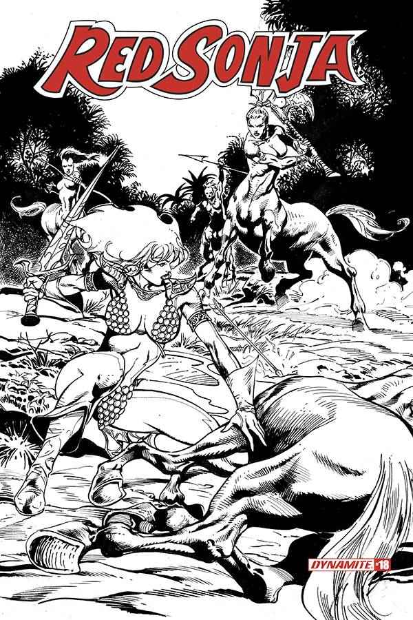 Red Sonja (2019 Dynamite) #18 - 1:11 Retailer Incentive Variant Cover Roberto Castro