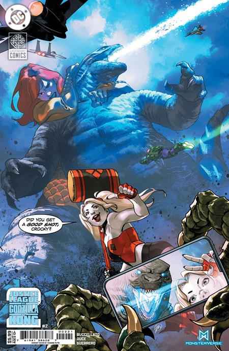 Justice League vs Godzilla vs Kong 2 #2 (of 7) - Card Stock Variant Cover by Yasmine Putri