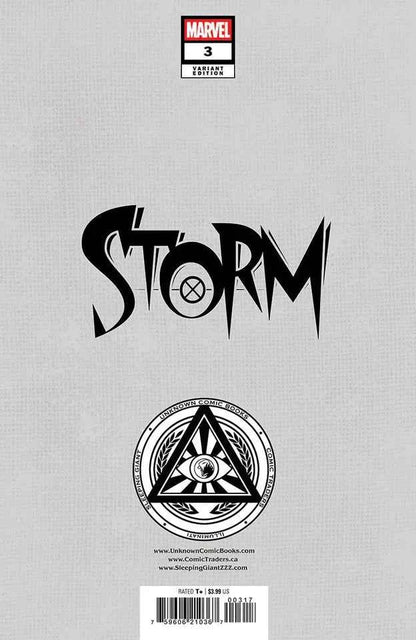 Storm (2024 Marvel) #3 - Cover E Mateus Manhanini Unknown Comics Exclusive Virgin