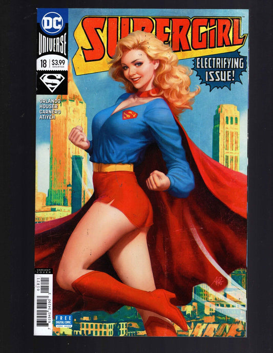 Supergirl (2016 DC) #18 - Cover B Artgerm Variant