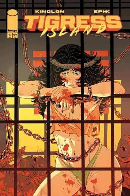 Tigress Island (2025) #1C - NSFW Polybagged Variant Cover by Luana Vecchio (MR)