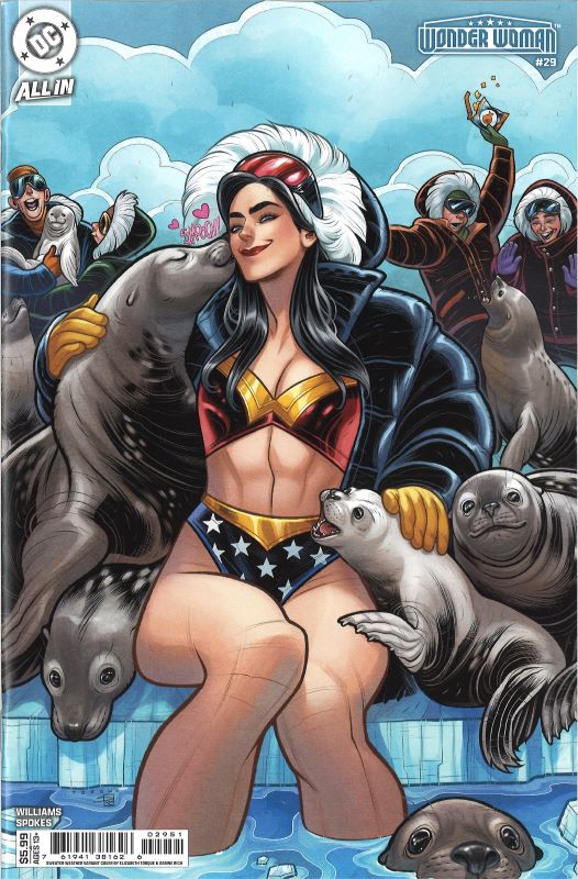 Wonder Woman (2023 6th Series) #29E - Variant Cover by Elizabeth Torque