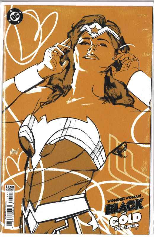 Wonder Woman: Black and Gold Special (2026 DC) #1B - Variant Cover by Mitch Gerads