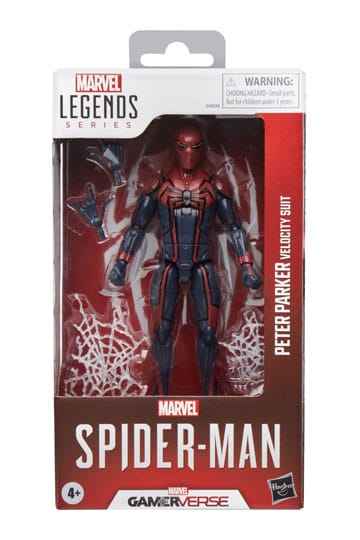 Spider-Man Peter Parker Velocity Suit - Marvel Legends Gamerverse Hasbro - 15 cm