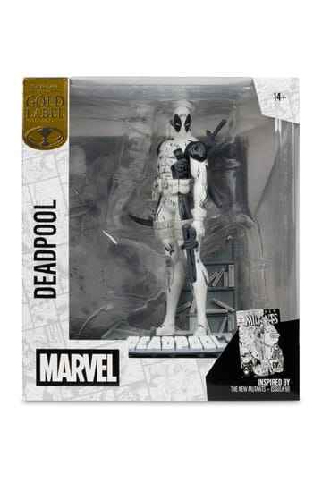 Deadpool The New Mutants #98 Line Art Gold Label - Marvel Collection McFarlane - 1/10 17 cm