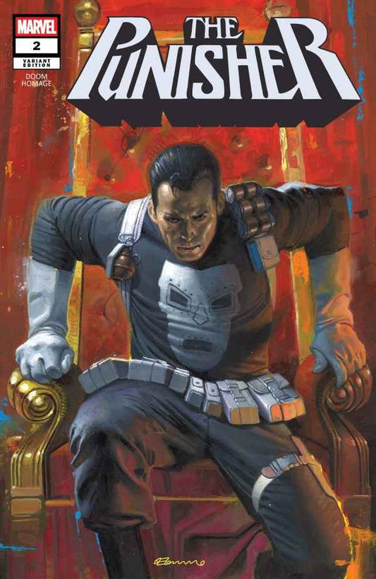 Punisher (2026 Marvel) #2 - Fabrizio De Tommaso Doom Homage Variant