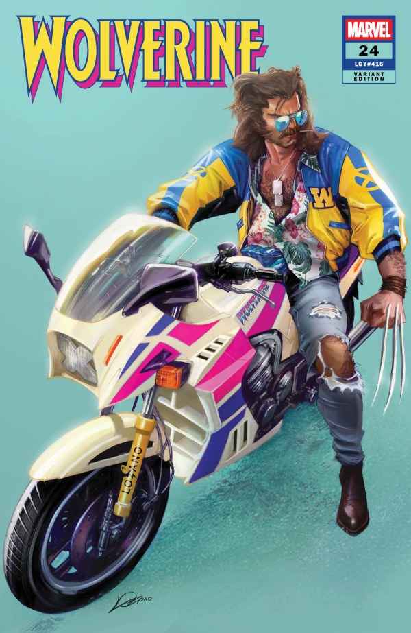 Wolverine (2024 Marvel) #24 - Alexander Lozano '80s Wolverine Variant
