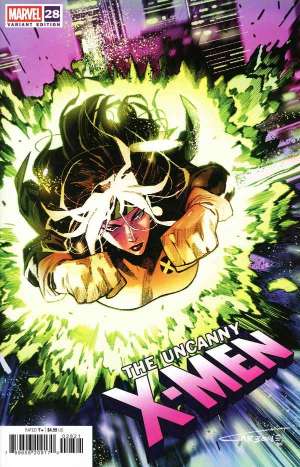 Uncanny X-Men (2024 Marvel) #28 - Domenico Carbone Rogue Variant