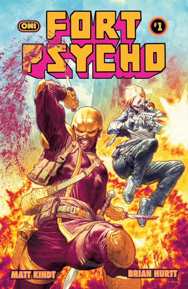 Fort Psycho (2026 Oni Press) #1 - Cover B Lewis LaRosa Variant