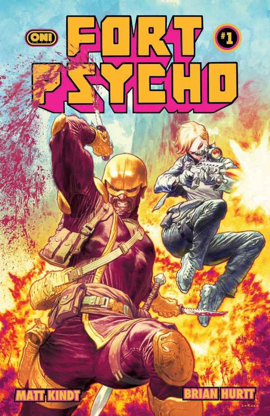 Fort Psycho (2026 Oni Press) #1 - Cover B Lewis LaRosa Variant
