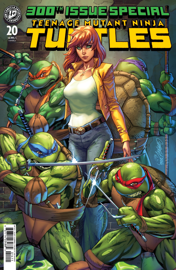 Teenage Mutant Ninja Turtles (2024 IDW) #300 - Cover D J. Scott Campbell Variant