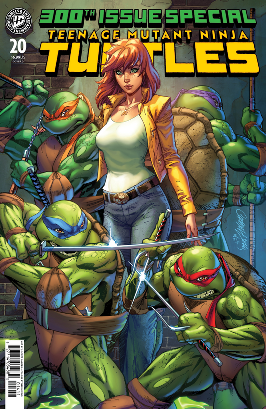 Teenage Mutant Ninja Turtles (2024 IDW) #300 - Cover D J. Scott Campbell Variant