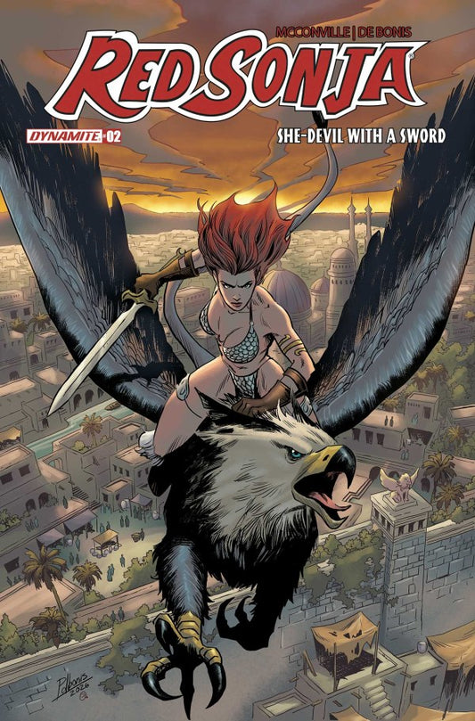 Red Sonja: She-Devil with a Sword (2025 Dynamite) #2 - Cover P Pablo de Bonis Absolute Homage Variant