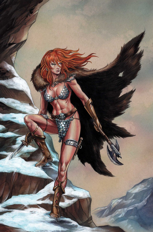 Red Sonja: She-Devil with a Sword (2025 Dynamite) #2 - 1:10 Cover J Mike Rooth Virgin Variant