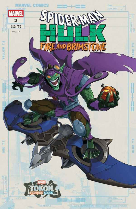 Spider-Man/Hulk: Fire and Brimstone (2026 Marvel) #2 - Marvel Games Marvel Tokon: Fighting Souls Variant