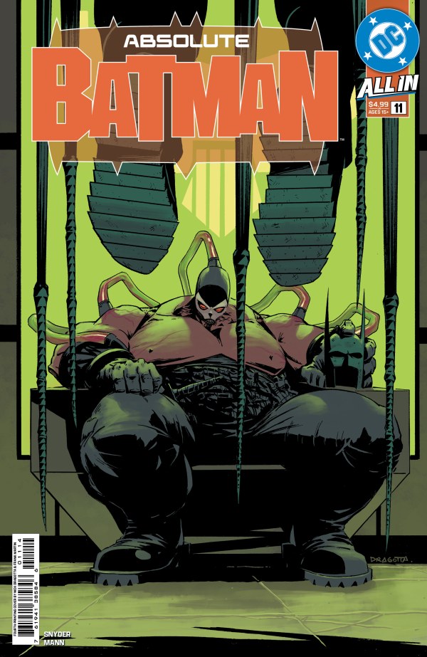 Absolute Batman (2024 DC) #11 - Cover A Nick Dragotta (Fourth Printing)