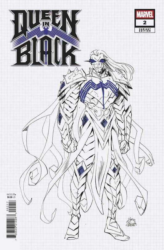 Queen in Black (2026 Marvel) #2 - Ryan Stegman Design Variant (1:10 Retailer Incentive)