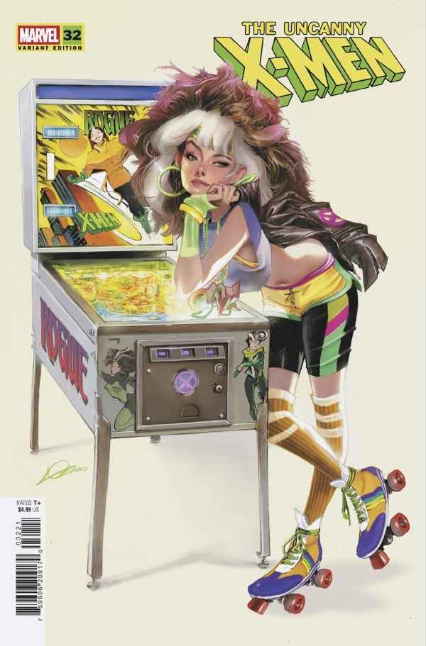 UNCANNY X-MEN #32 ALEXANDER LOZANO '80S ROGUE VARIANT