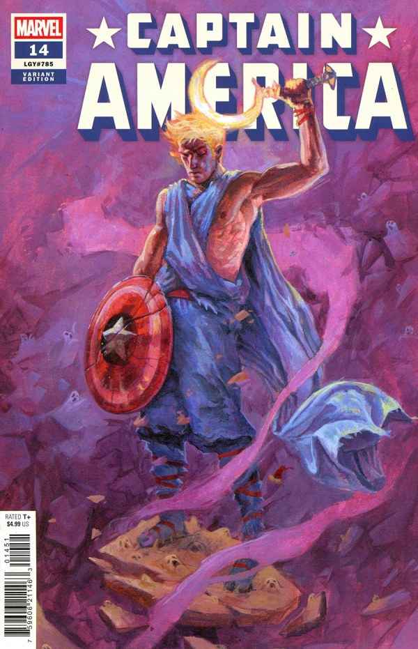 CAPTAIN AMERICA #14 DOMENICO CAVA VARIANT [ARM]