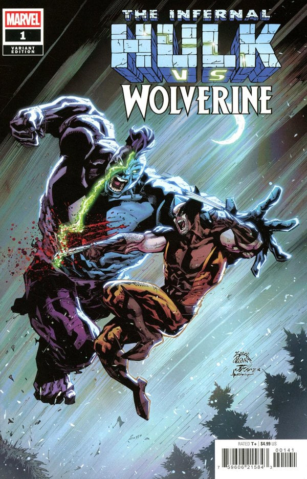 Infernal Hulk vs. Wolverine (2026 Marvel) #1 - Ryan Stegman Variant
