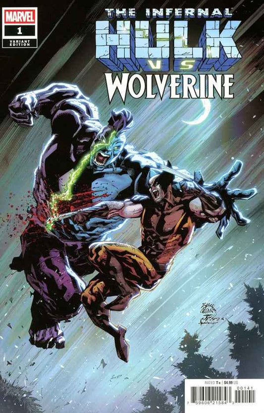 Infernal Hulk vs. Wolverine (2026 Marvel) #1 - Ryan Stegman Variant