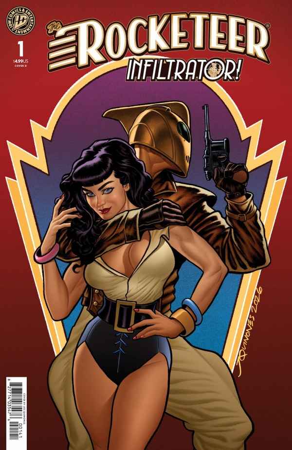 Rocketeer: Infiltrator! (2026 IDW) #1 - Cover D Joe Quinones Variant
