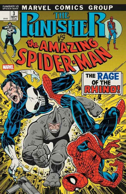 Punisher vs. Spider-Man (2026 Marvel) #3 - Erik Larsen Variant