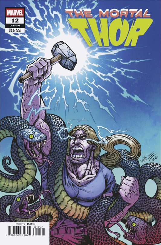 Mortal Thor (2026 Marvel) #12 - Maria Wolf Variant