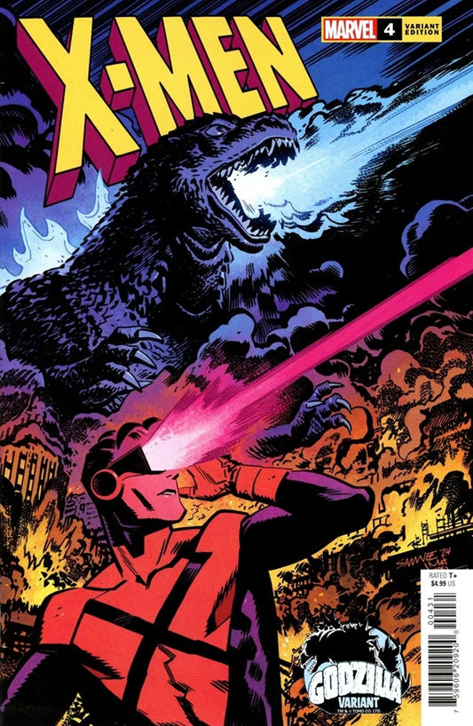 X-Men (2024 Marvel) #4C - Variant Cover by Chris Samnee