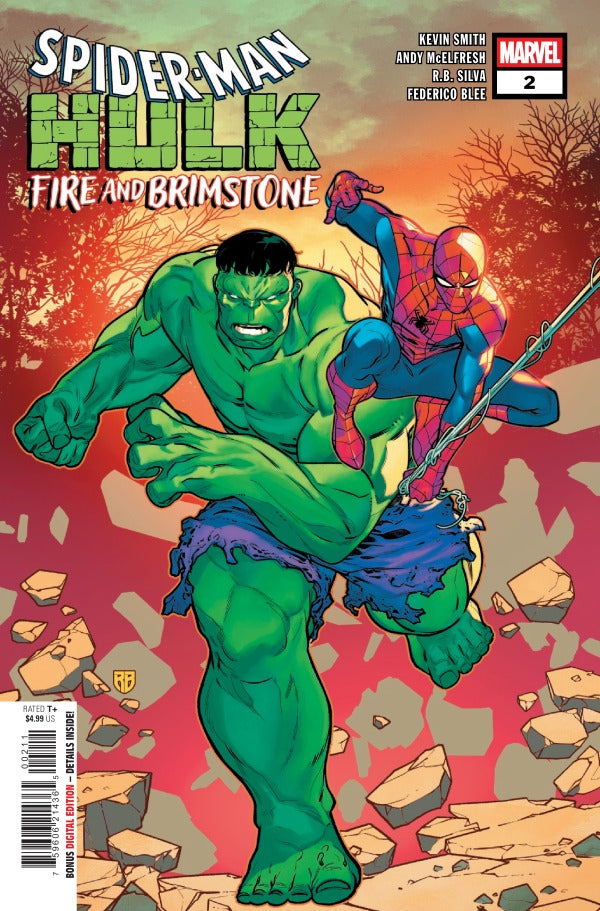 Spider-Man/Hulk: Fire and Brimstone (2026 Marvel) #2 - Cover A R.B. Silva