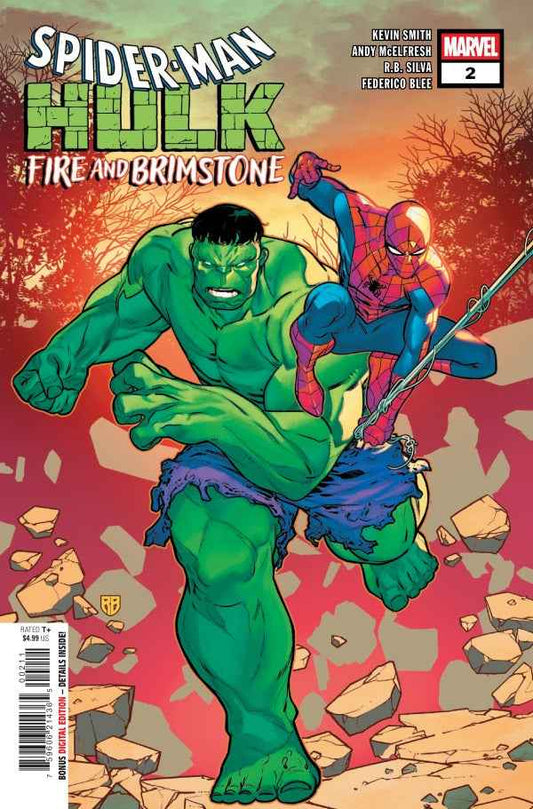Spider-Man/Hulk: Fire and Brimstone (2026 Marvel) #2 - Cover A R.B. Silva