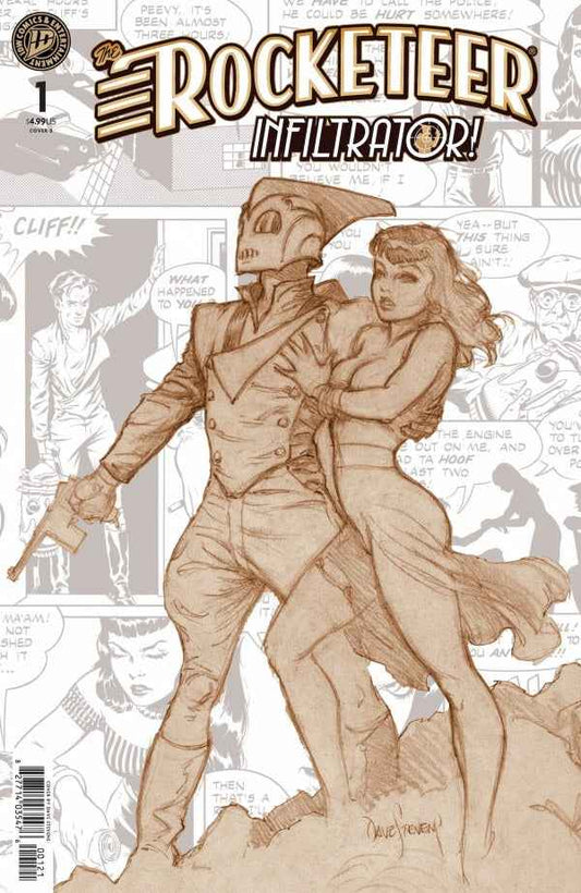 The Rocketeer: Infiltrator! (2026 IDW) #1 - Cover B Dave Stevens Variant
