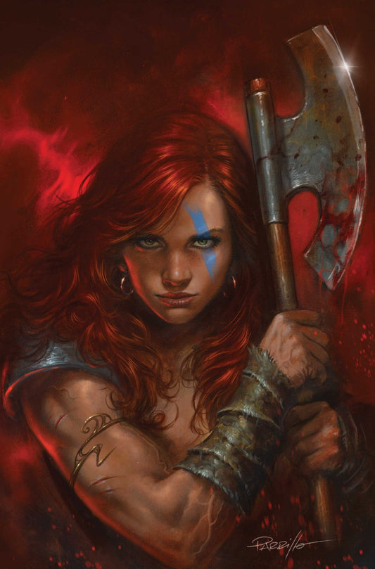 Red Sonja: She-Devil with a Sword (2025 Dynamite) #2 - Cover K Lucio Parrillo Virgin Variant 1:15 Retailer Incentive