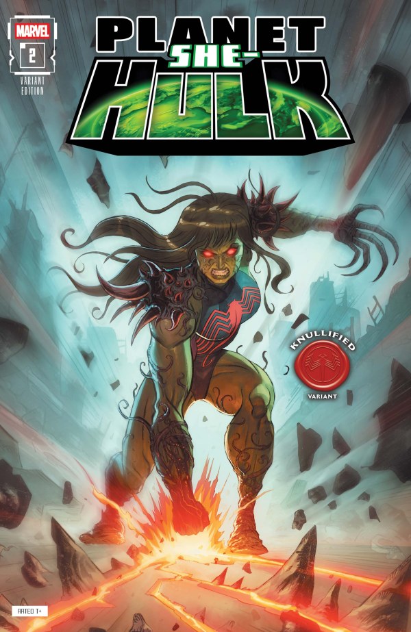 Planet She-Hulk (2026 Marvel) #2 - Lelio Bonaccorso Knullified Variant