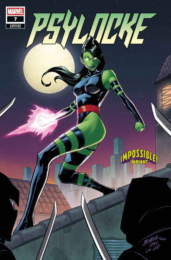 Psylocke (2024 Marvel) #7 - Michele Bandini Impossible! Variant