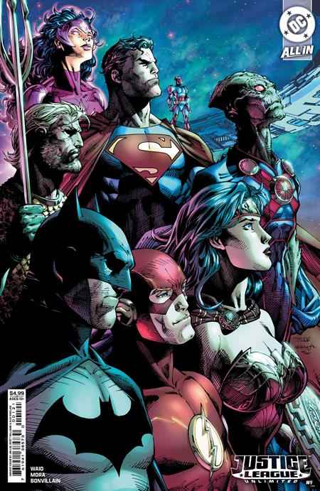 Justice League Unlimited (2024 DC) #1 - Cover B Jim Lee Variant