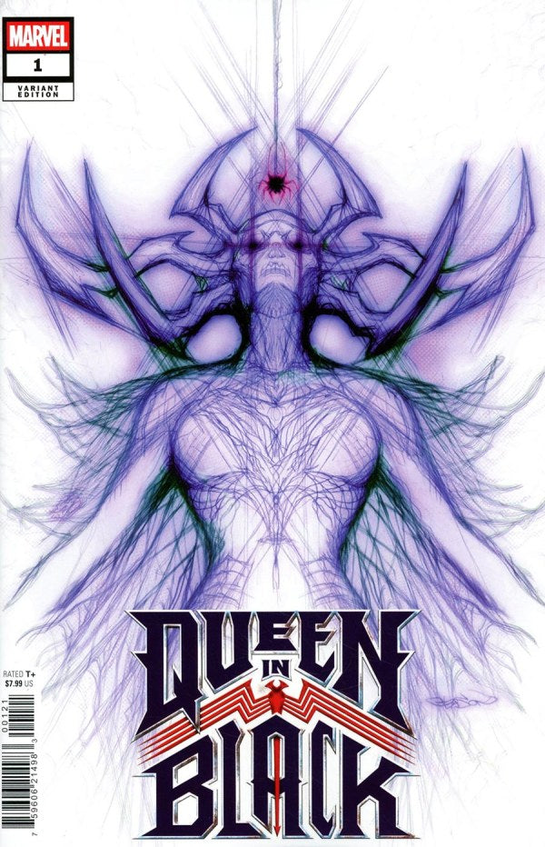 Queen in Black (2026 Marvel) #1 - Patrick Gleason Hela White Webhead Variant