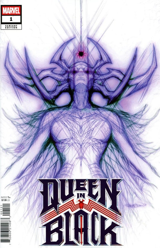 Queen in Black (2026 Marvel) #1 - Patrick Gleason Hela White Webhead Variant