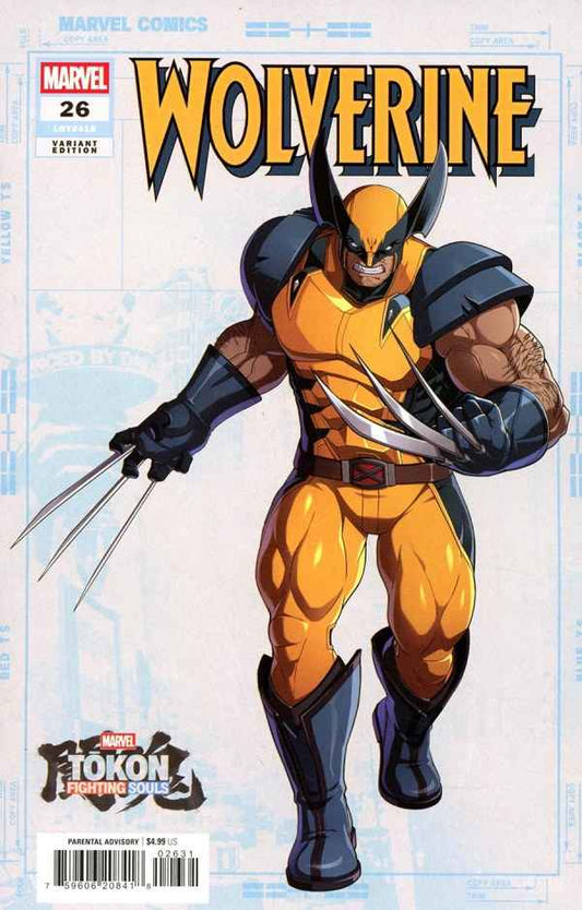 Wolverine (2024 Marvel) #26 - Marvel Tokon: Fighting Souls Variant