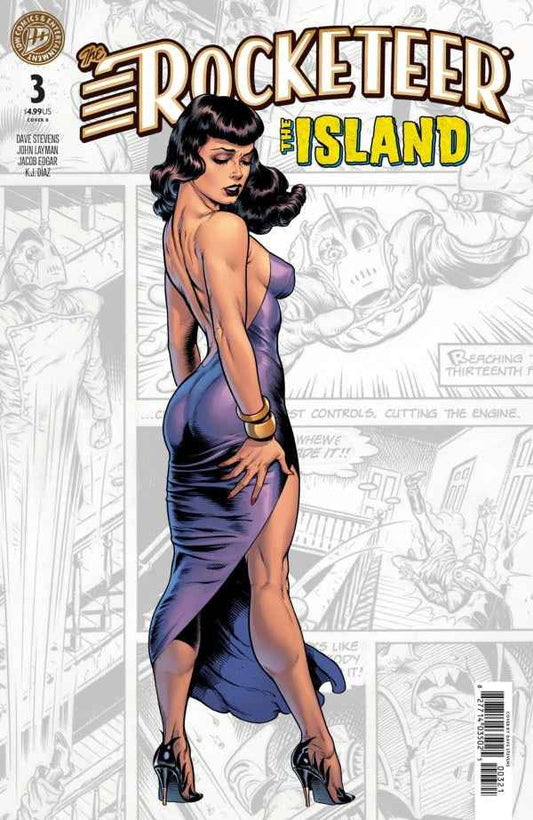 Rocketeer: The Island (2026 IDW) #3 - Cover B Dave Stevens Variant