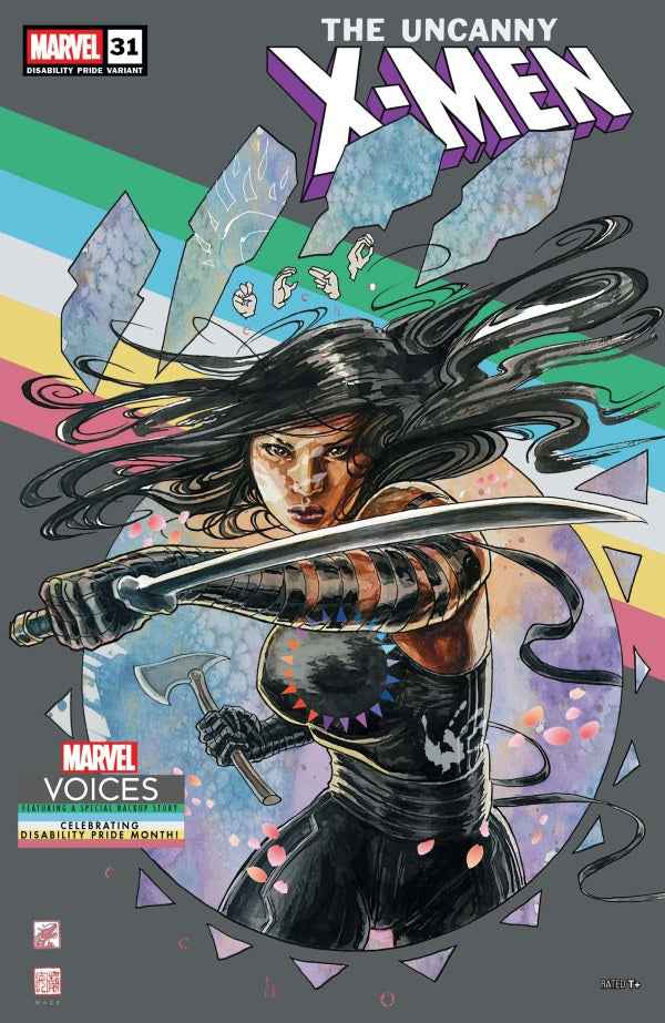 Uncanny X-Men (2024 Marvel) #31 - David Mack Disability Pride Variant