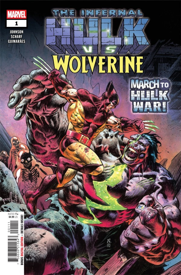 Infernal Hulk vs. Wolverine (2026 Marvel) #1 - Cover A Nic Klein