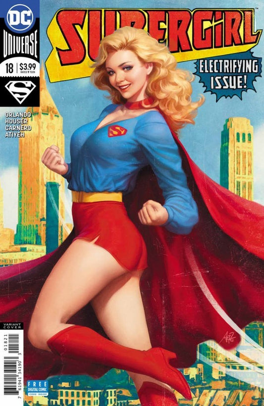 Supergirl (2016 DC) #18 - Cover B Artgerm Variant