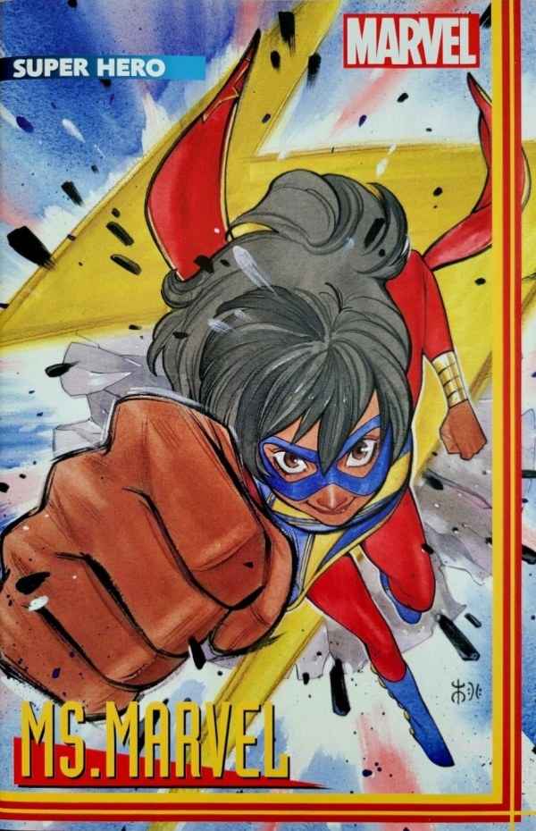 Ms. Marvel: Beyond the Limit (2021 Marvel) #1 - Peach Momoko Stormbreakers Variant