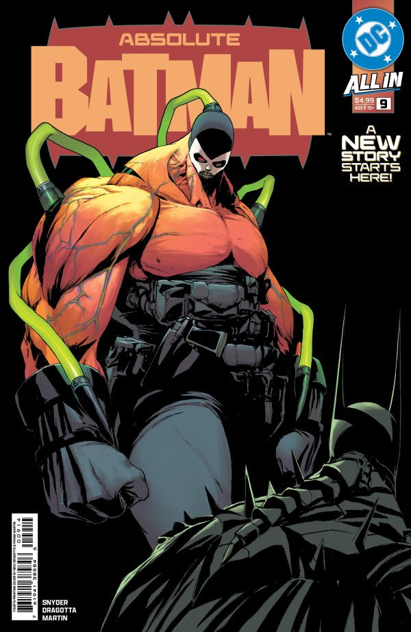 Absolute Batman (2024 DC) #9 - Cover A Nick Dragotta (Fourth Printing)