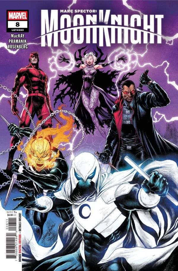 Marc Spector: Moon Knight (2026 Marvel) #8 - Cover A Jose Luis Soares