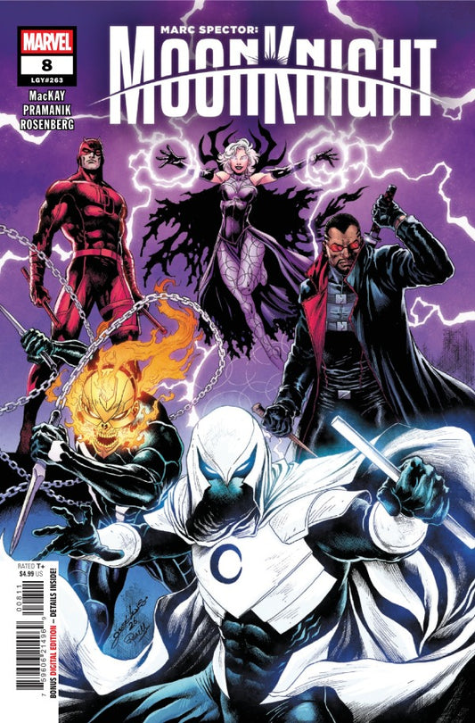 Marc Spector: Moon Knight (2026 Marvel) #8 - Cover A Jose Luis Soares