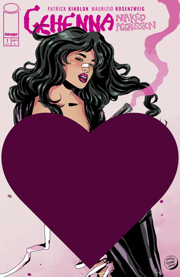 Gehenna Naked Aggression (2025 Image) #1D - Variant Cover by Maria Llovet